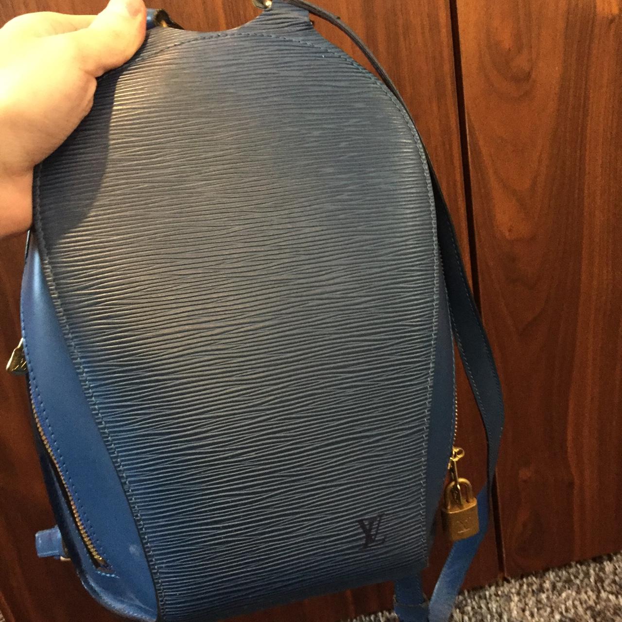 Louis Vuitton Epi Leather Mabillon Backpack - Depop