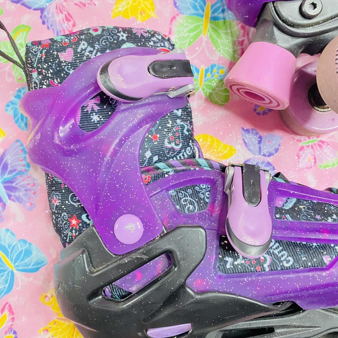 RETRO BARBIE CORE ROLLER DERBY BRAND ADJUSTABLE KIDS... Depop