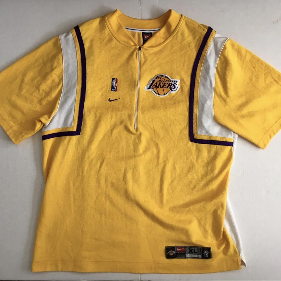 Vintage Lakers Warmup Jacketwith un authenticated - Depop