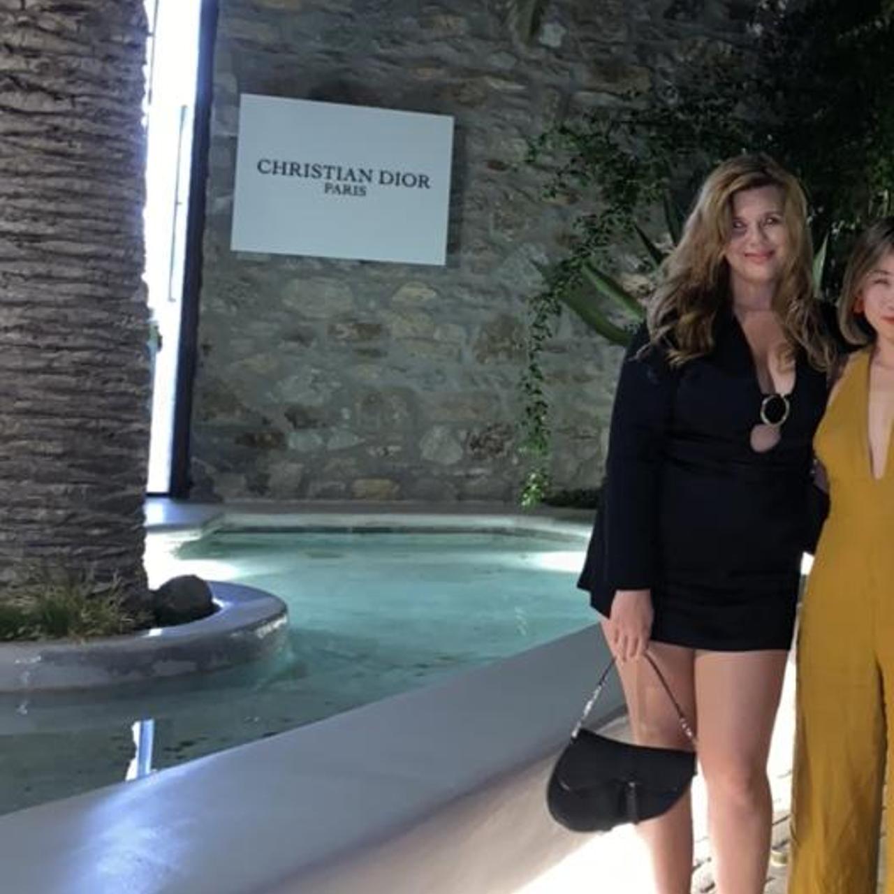 Stunning Zara silk mini dress with silver ring... Depop