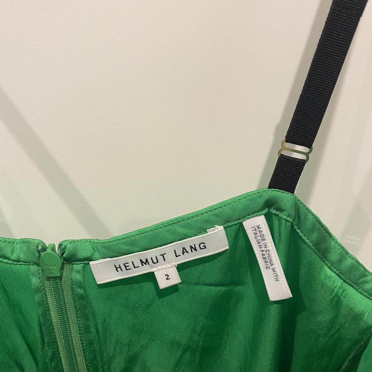 Helmut lang green outlet dress