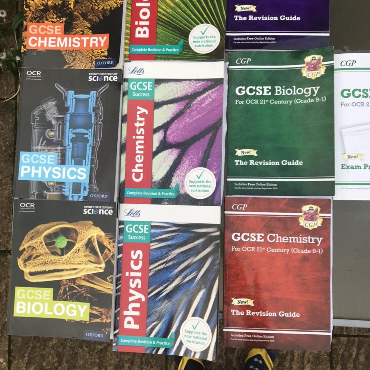 GCSE BOOKS selling over 50 Also selling cgp exam... Depop
