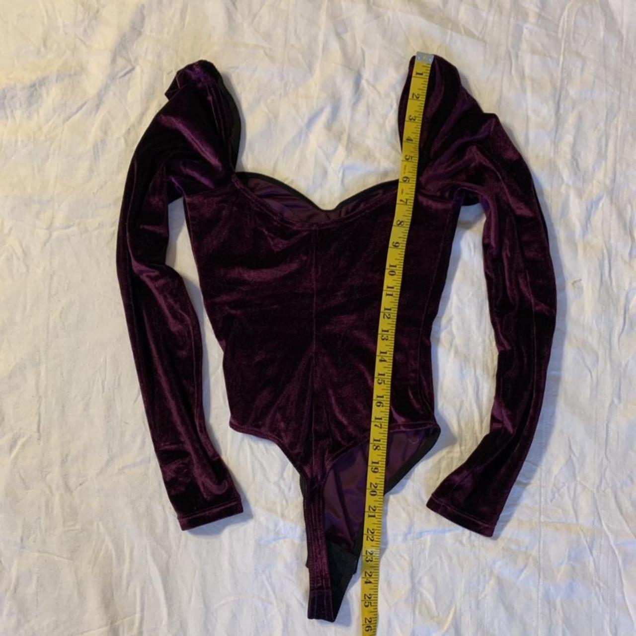 THISTLE AND SPIRE Women's Purple Bodysuit (3)