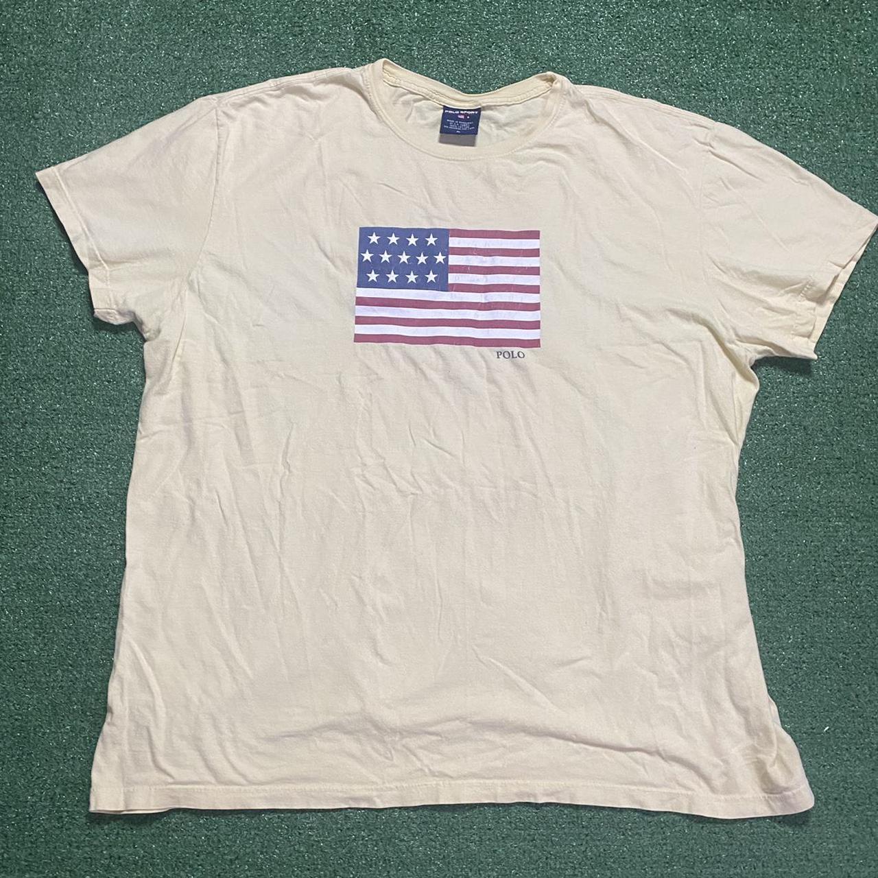 Vintage Ralph Lauren Polo Sport American Flag... - Depop