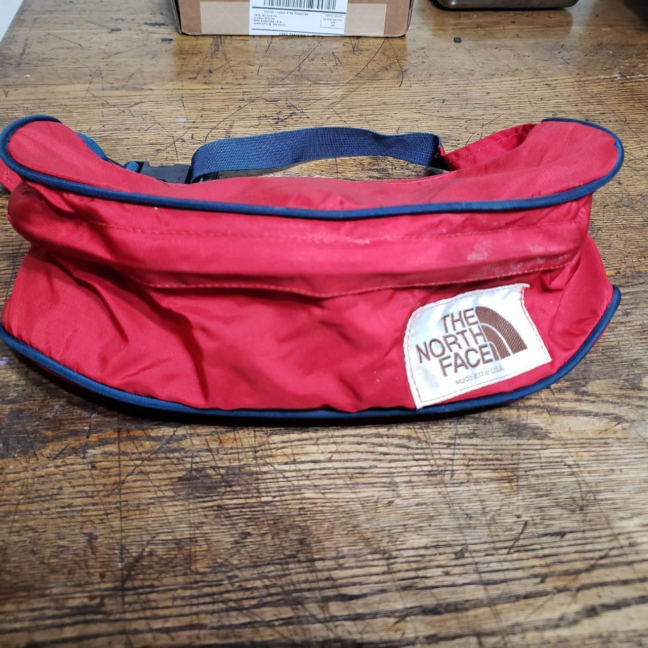 North face fanny deals pack red