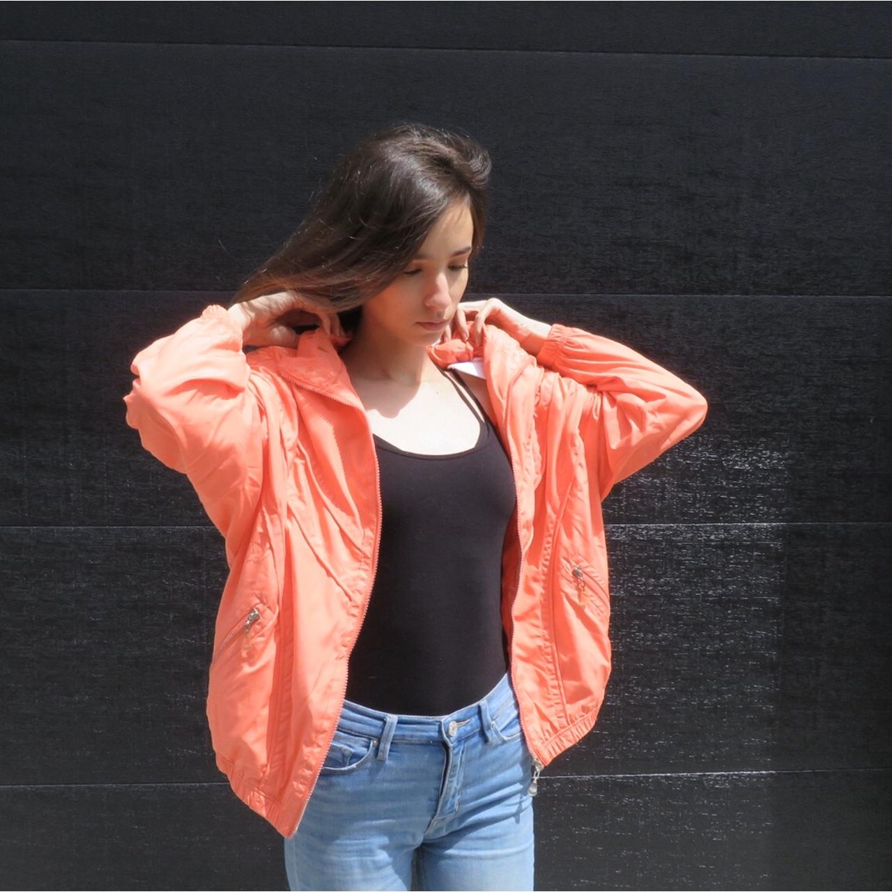 Three Hearts Vintage Tracksuit Bright Orange Depop