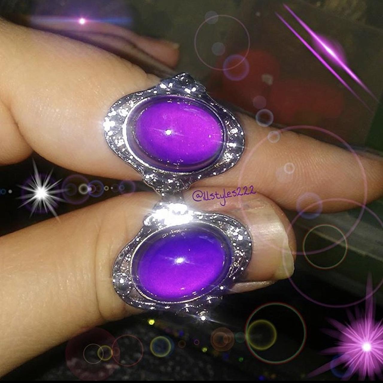 Adjustable Mood Ring. Mood ring could turn finger... Depop