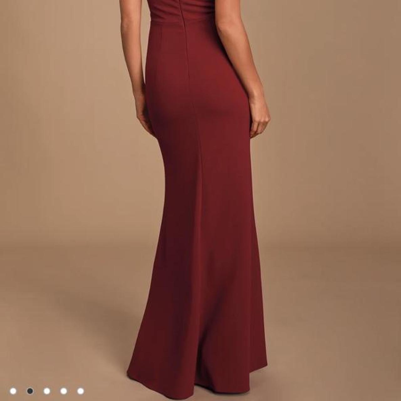 Lulus prom dress, so flattering and thick, holds... Depop