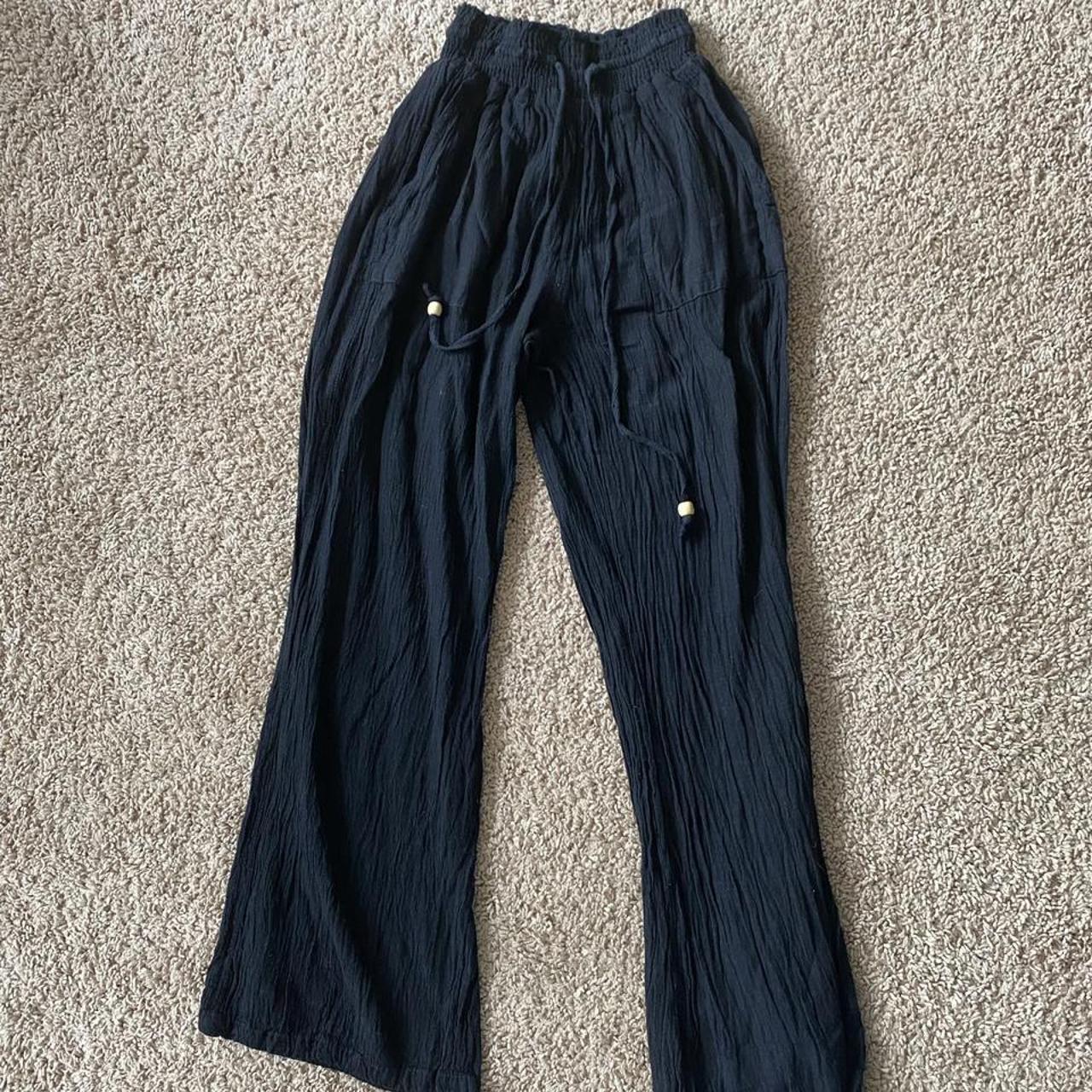Product Image 1 - black flare pants in size
