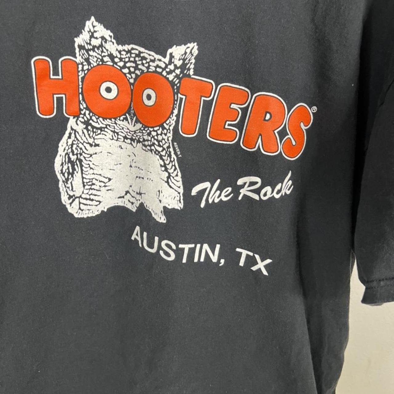 Hooter Austin Texas XL TShirt. Delightfully Yacky,... Depop
