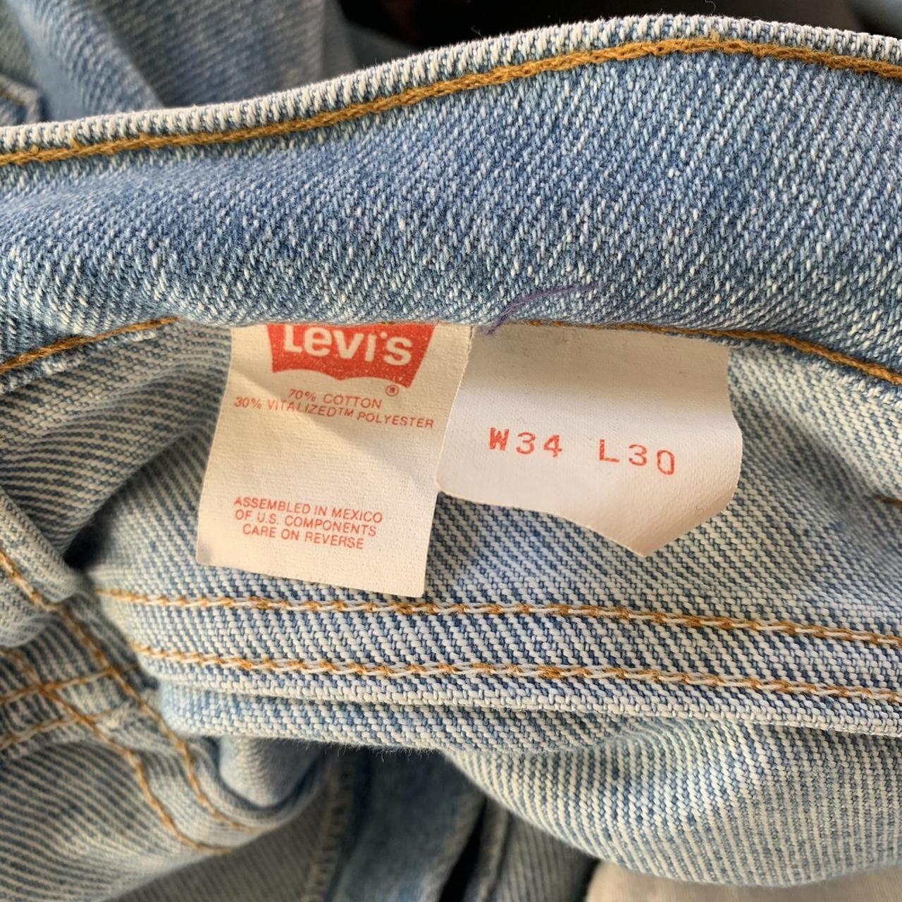 Vintage 90s Levi's Silver Tab Jeans in good gently... - Depop