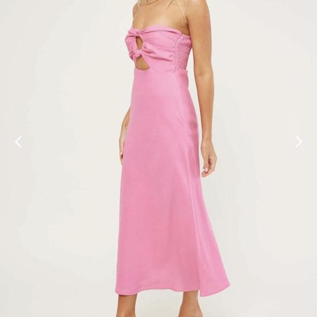 Women's Pink Dress Depop