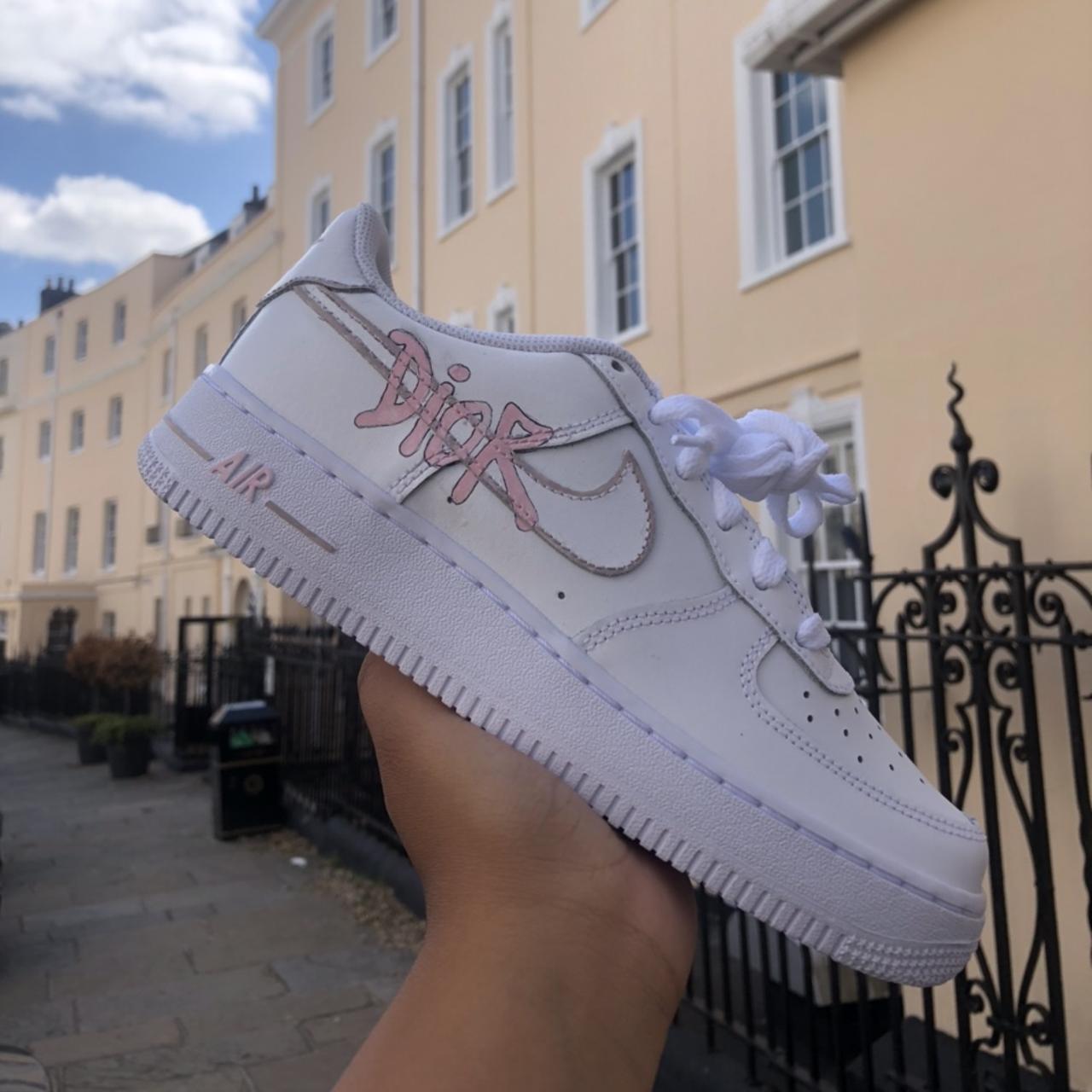 Custom Air Force 1 - Pink Cloud