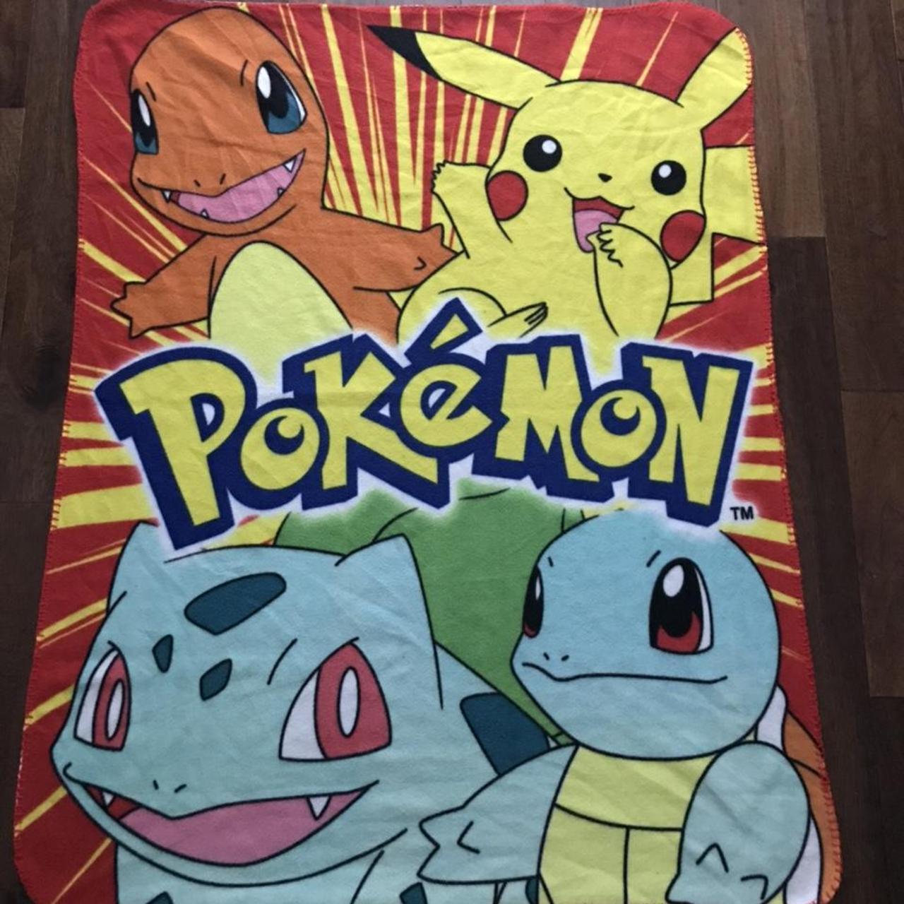 Vintage sale Pokémon blanket