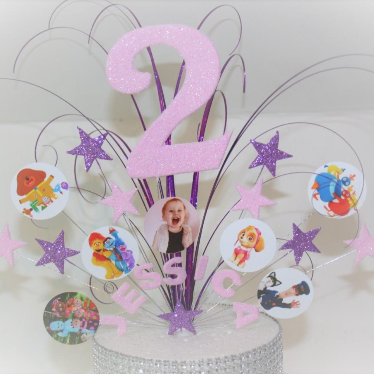 CBEEBIES CBBC Bing Stars on Wires Cake Topper Cake Decoration Star