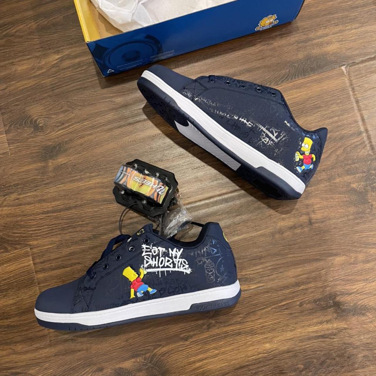 Simpsons Heelys Mens 11 Heelys Bart Simpson Size 12 Depop