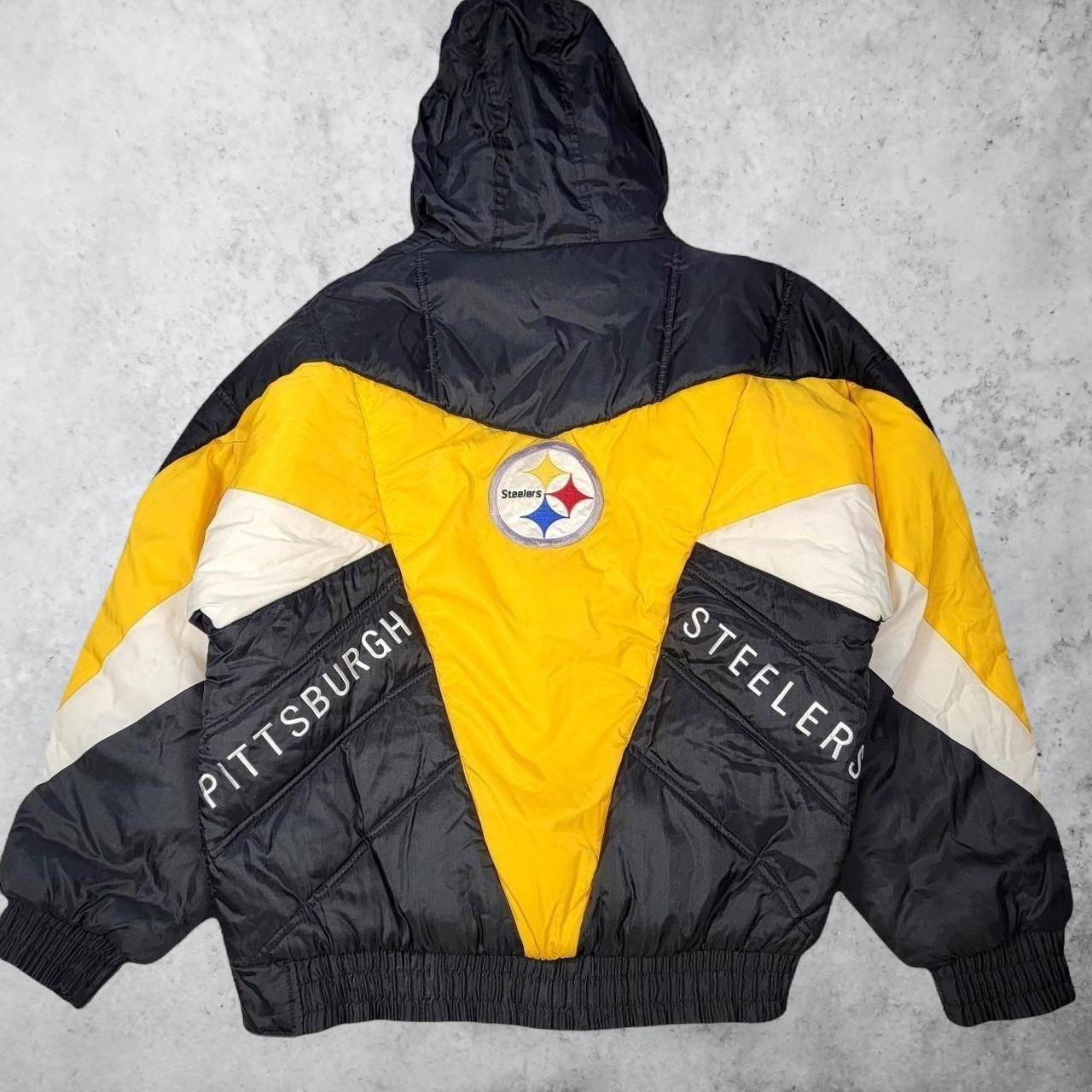 Vintage Pittsburgh Steelers Pro Player Jacket - Depop