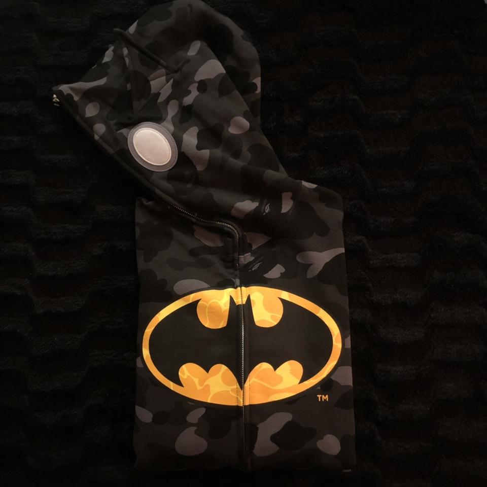 Bape x shops dc batman hoodie