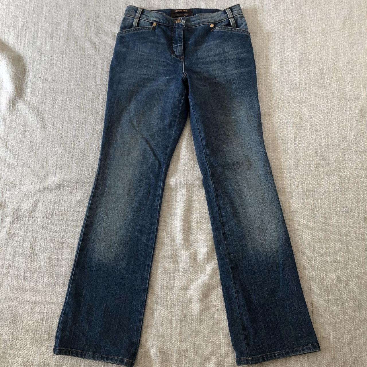 Roberto Cavalli Jeans Like New size 38 made in Italy - Depop