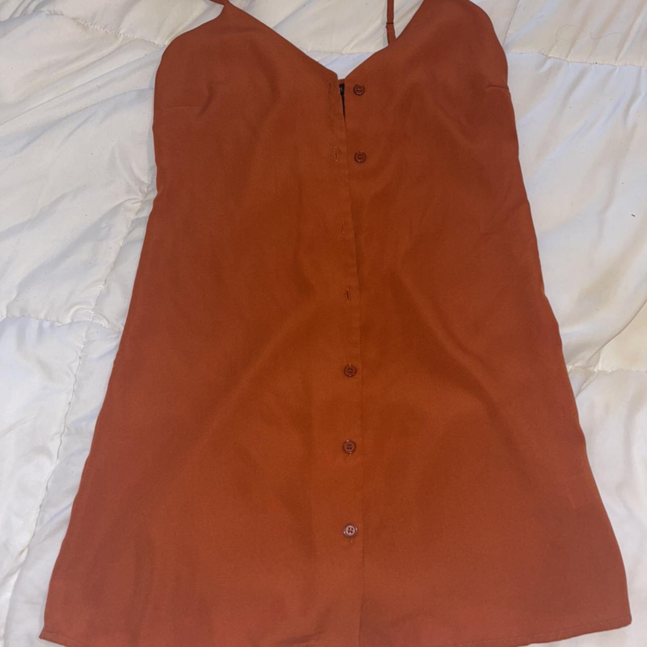 Forever 21 clearance burnt orange dress