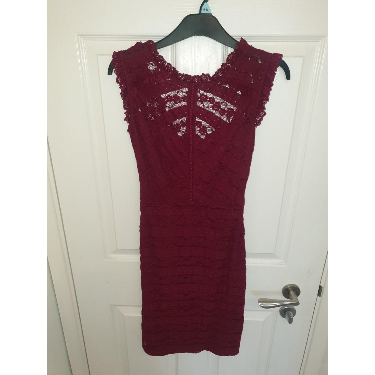 Lipsy two clearance tone lace dress