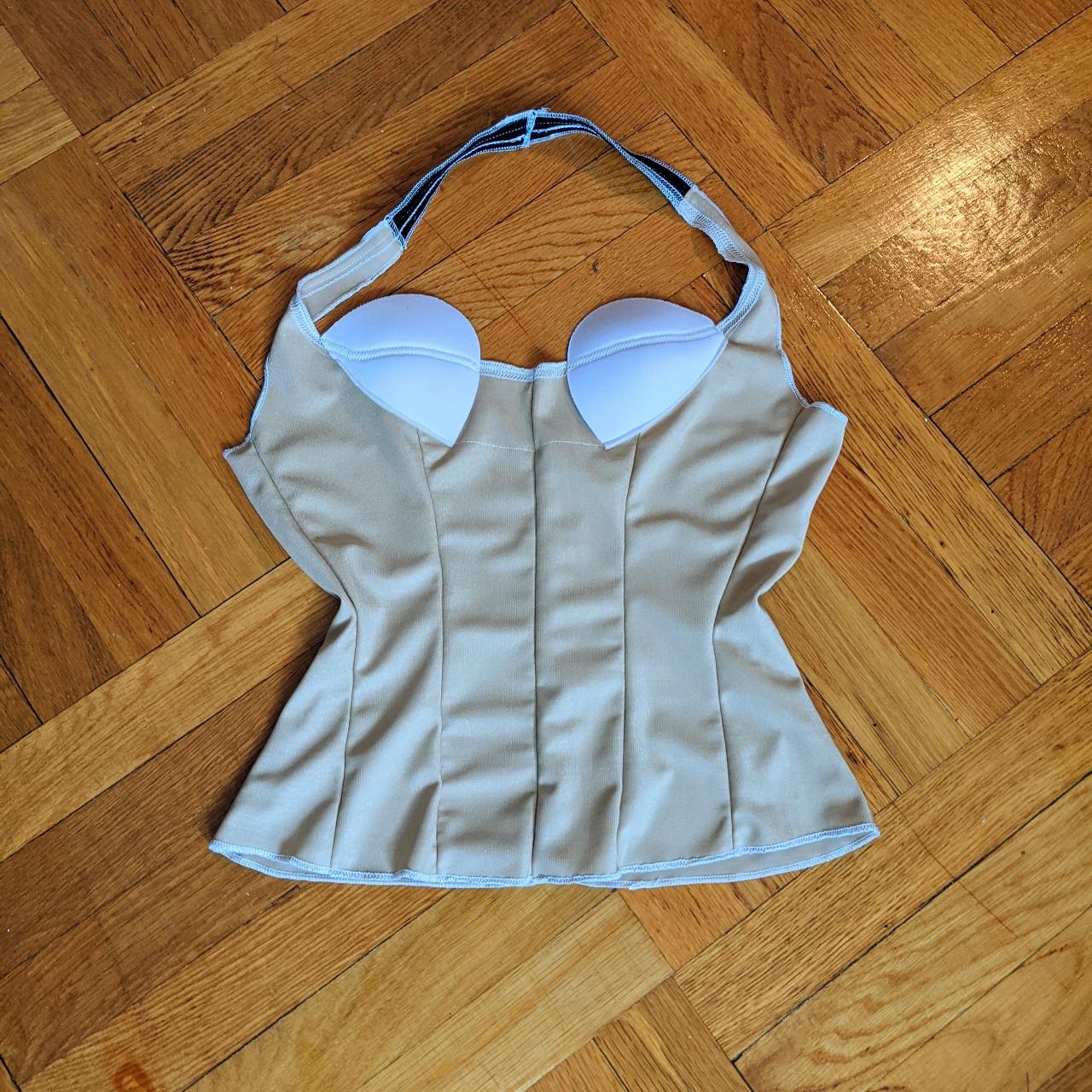 Product Image 1 - Paneled spandex inside-out halter bustier