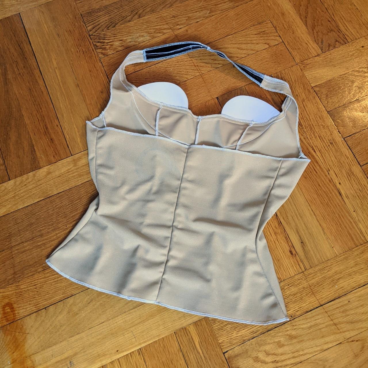 Product Image 3 - Paneled spandex inside-out halter bustier