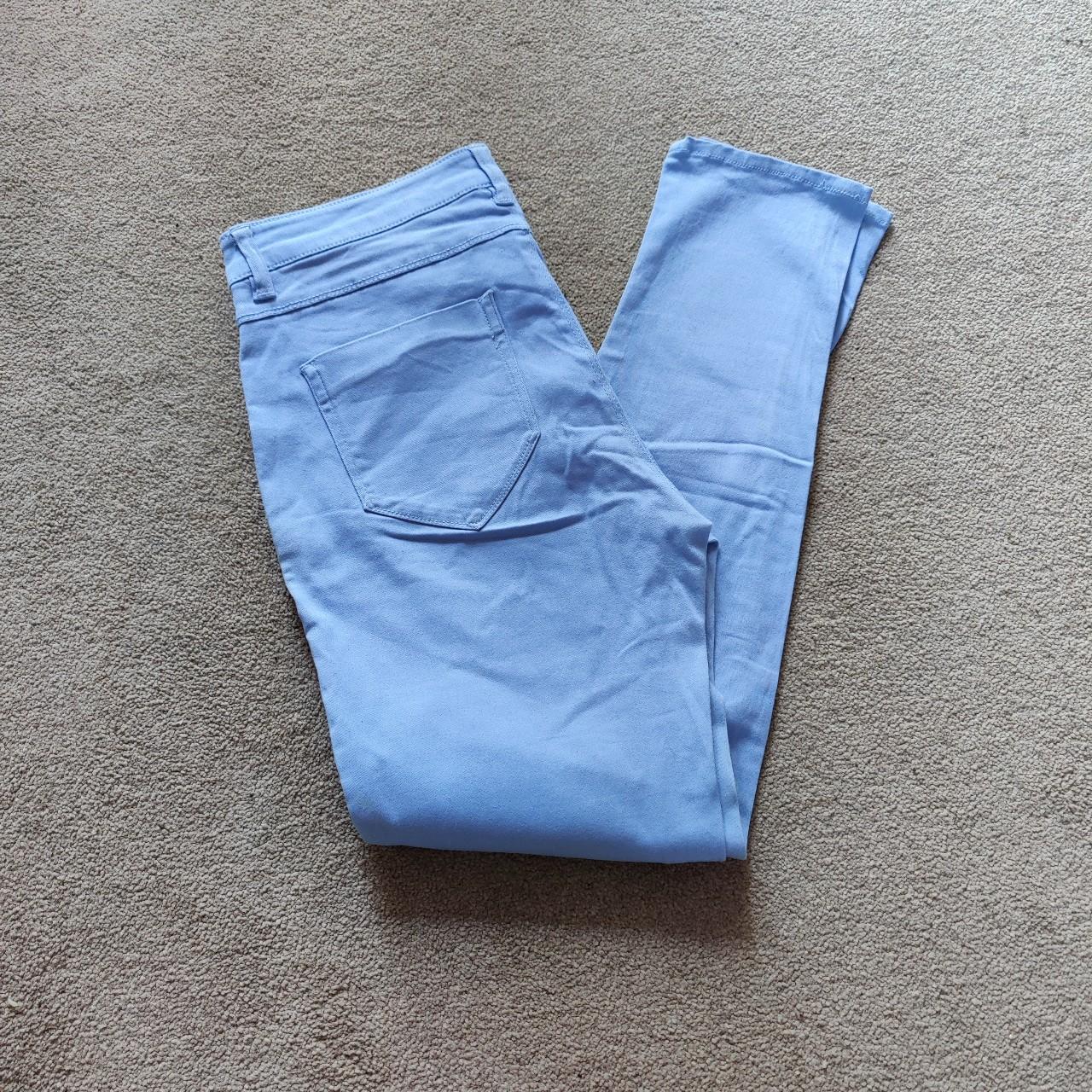 Lowry's farm light blue jeggings. Japanese brand