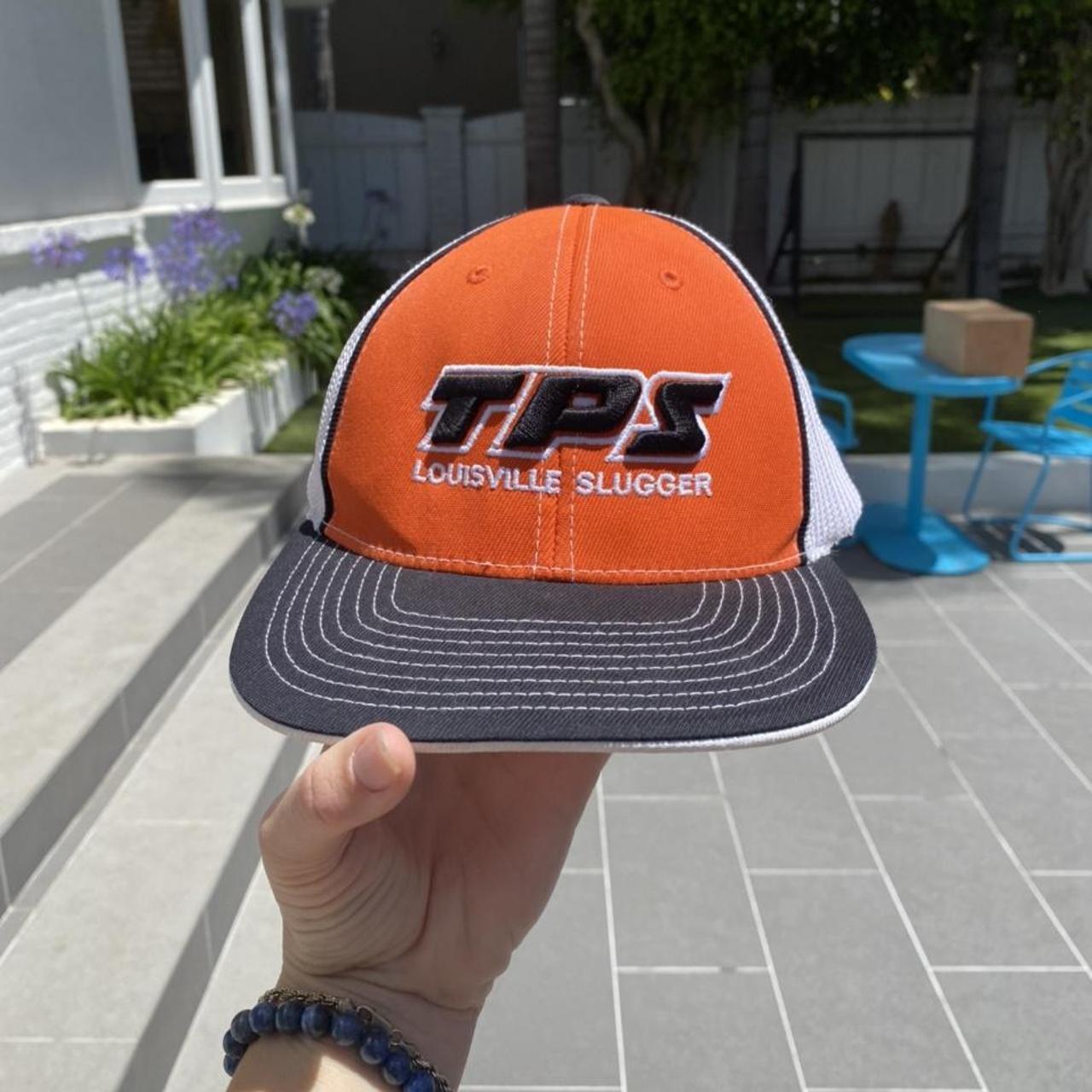🧡🤍TPS LOUISVILLE SLUGGER embroidered logo