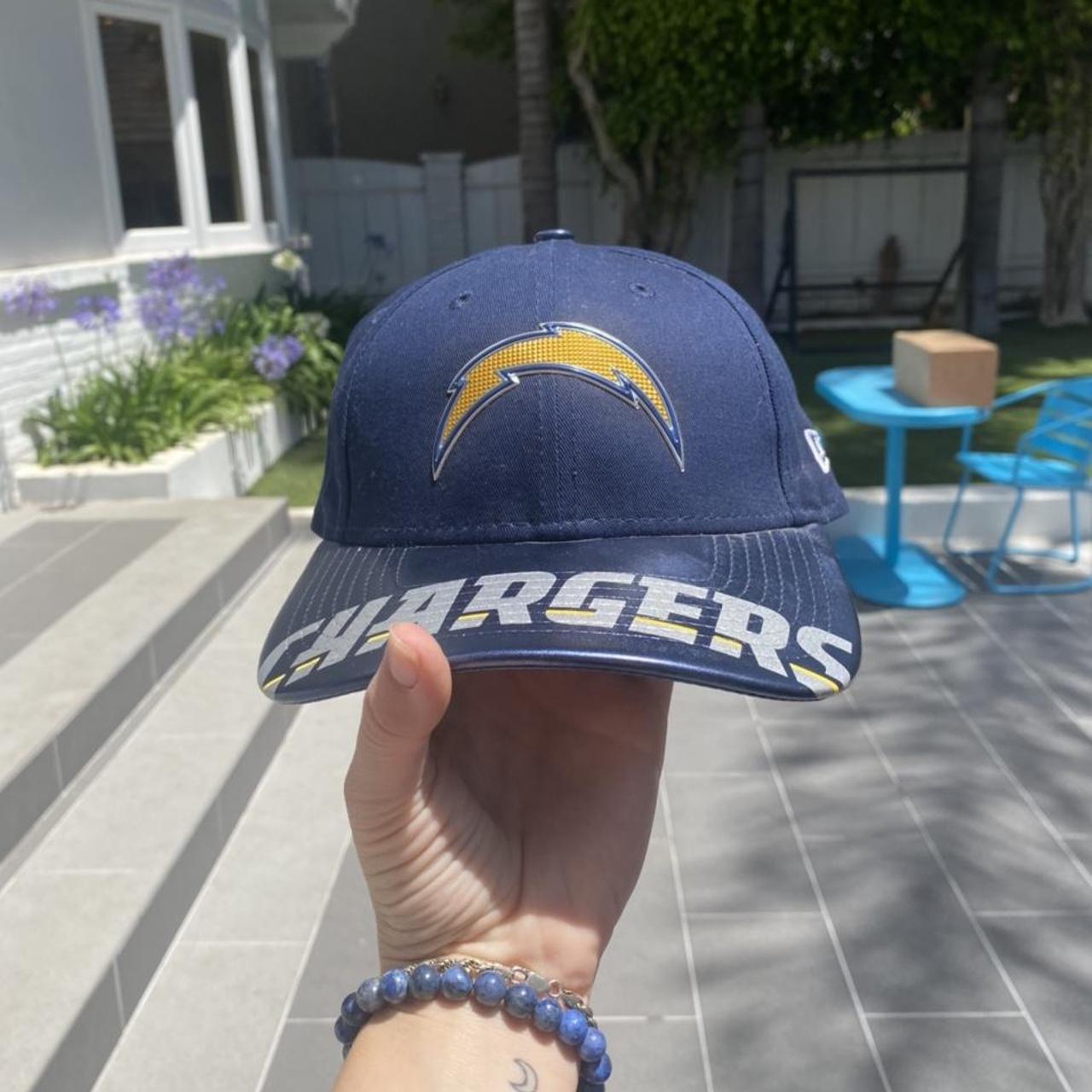 Los Angeles Chargers Flex Fit New Era Hat - Depop