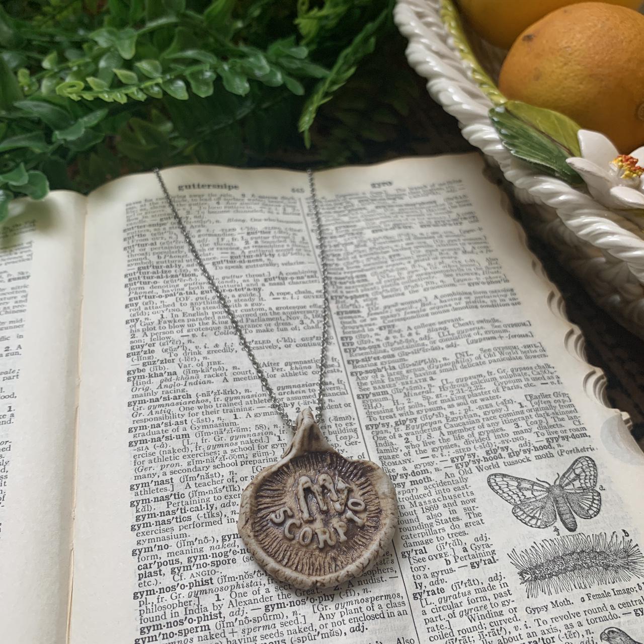 Product Image 4 - Scorpio Mushroom Amulet 🍄🌲🍂

Coolest ceramic