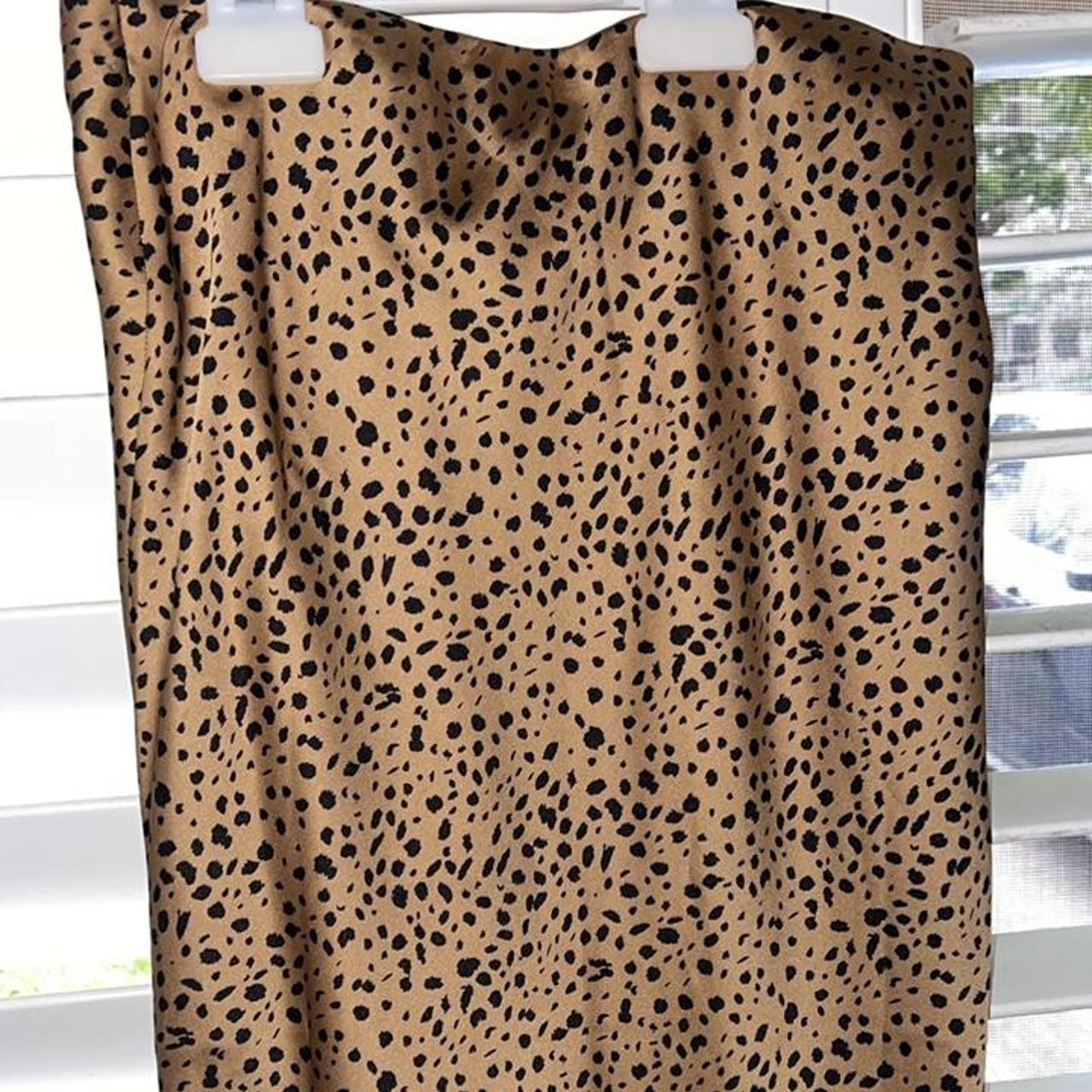 Leopard print 2025 skirt glassons