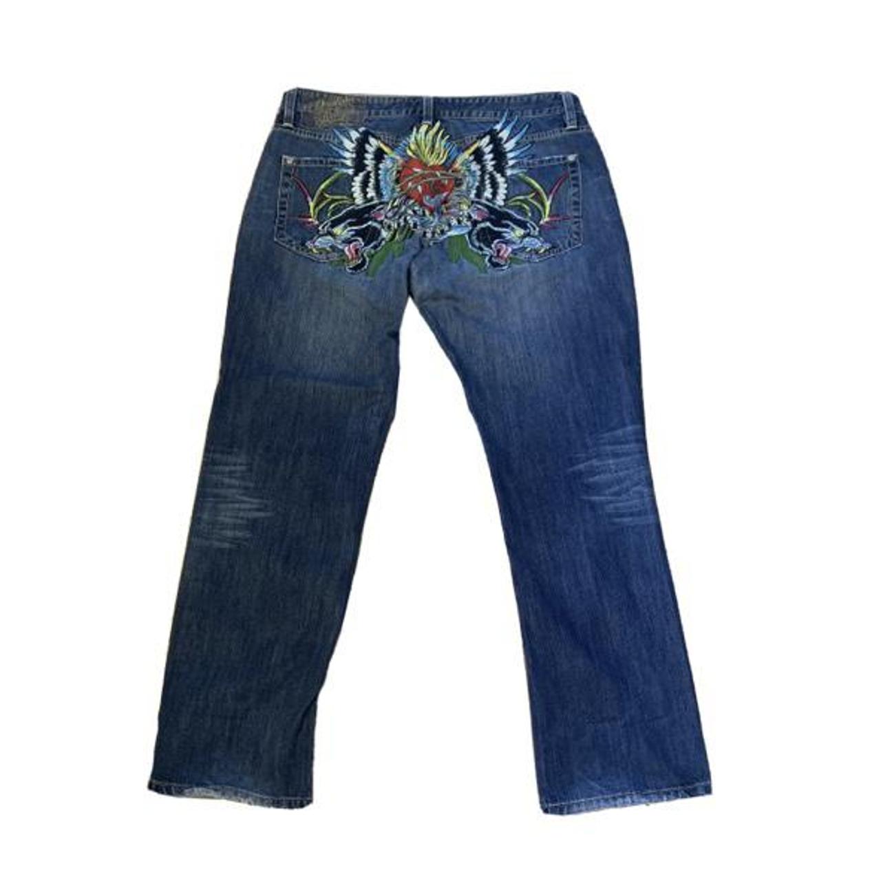 Ed outlet Hardy Christian Audigier jeans 36 patches