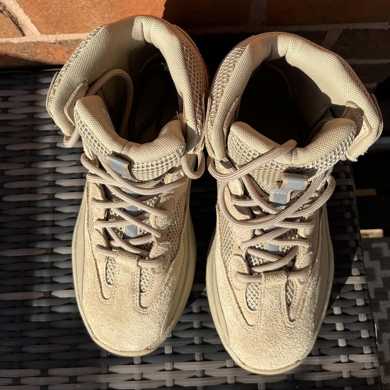 Adidas Yeezy desert boot, rock colour way. Bought... - Depop