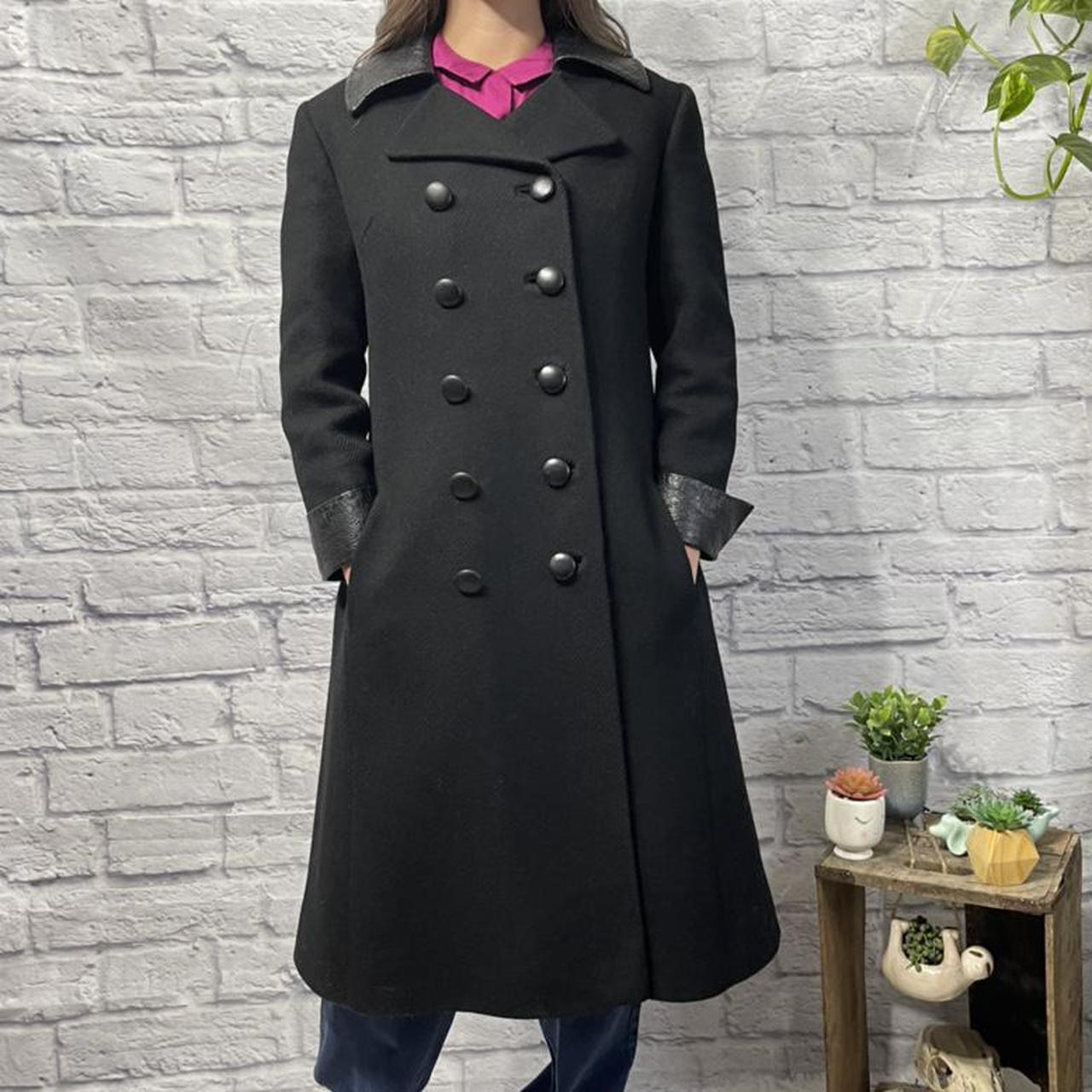 ankle length pea coat