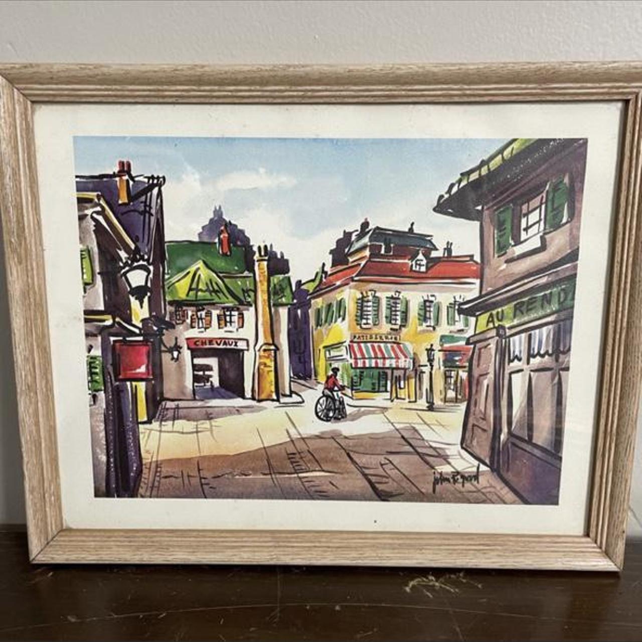 Product Image 2 - ▪️Vintage French Street Watercolor Print▪️
Vintage