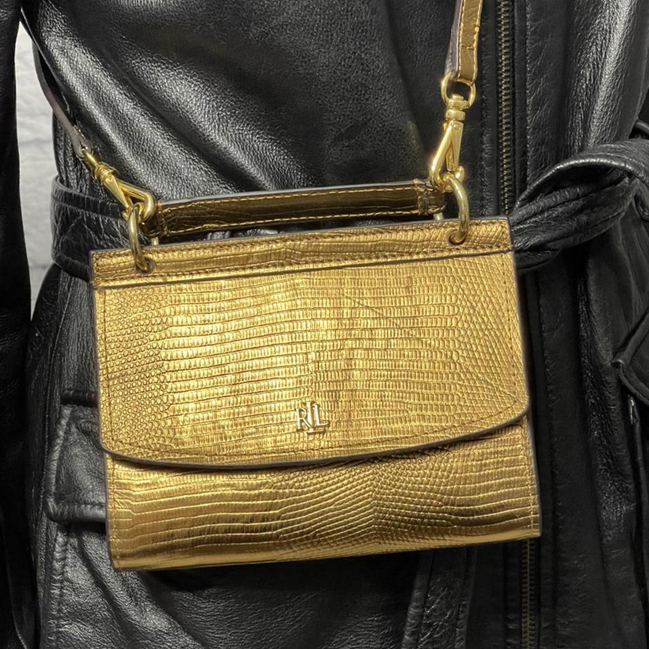 Ralph Lauren Women's Gold and Black Bag (2)