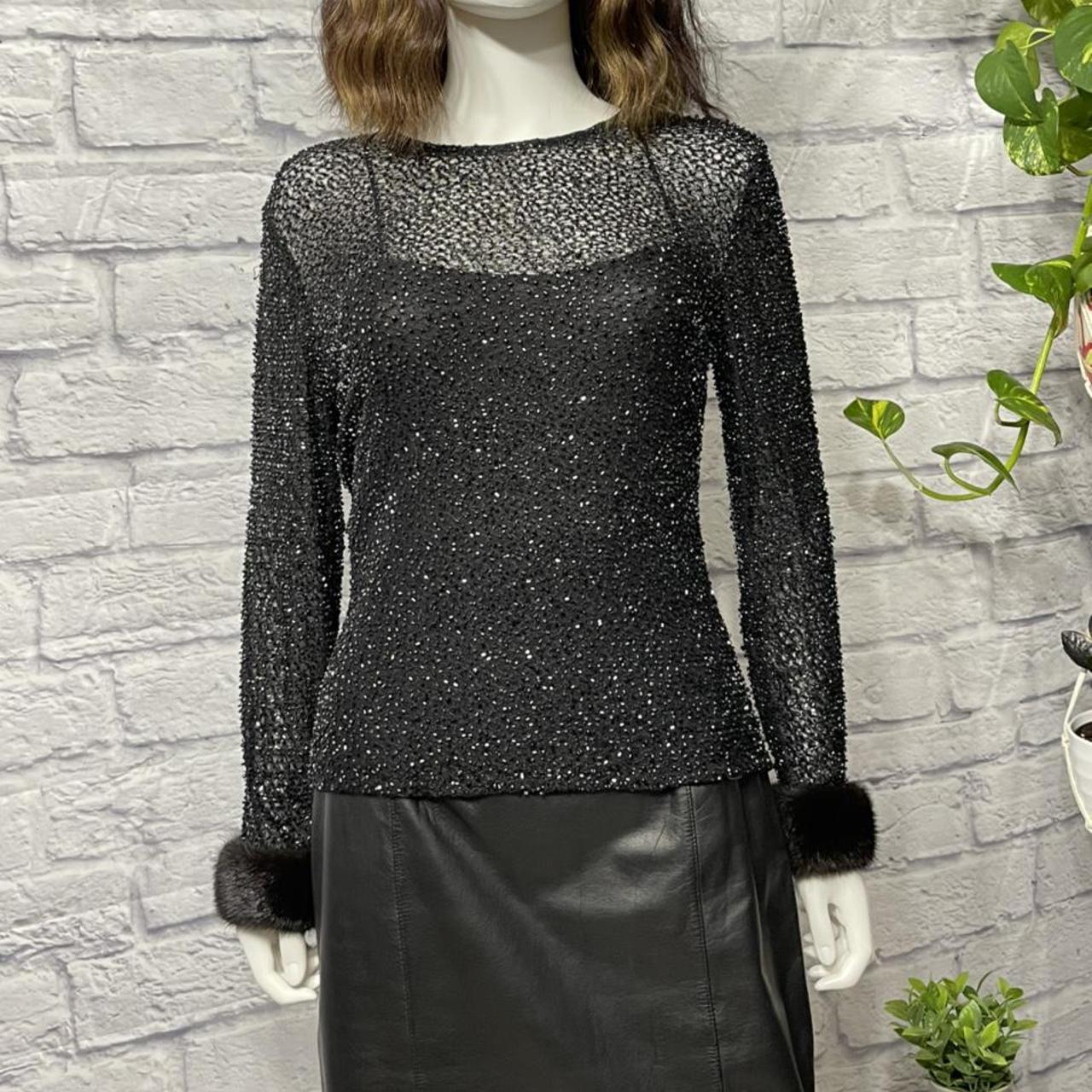 Product Image 2 - ▪️Stunning Vintage Beaded Blouse with