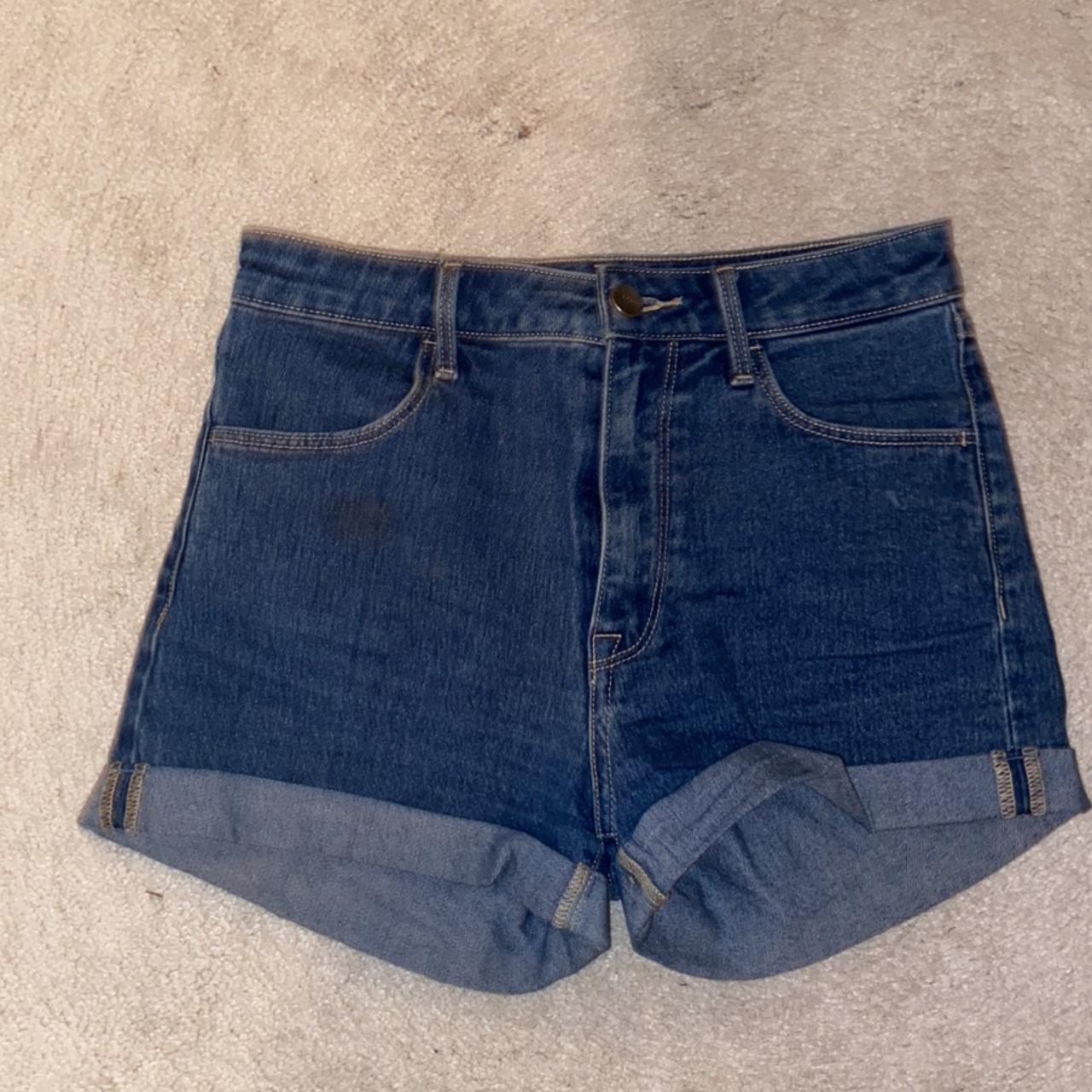 H&M Women's Blue Shorts | Depop