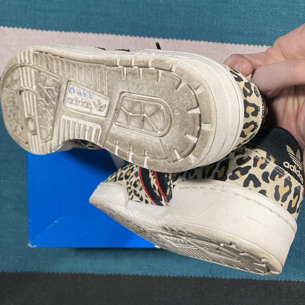 adidas leopard shoes with tail
