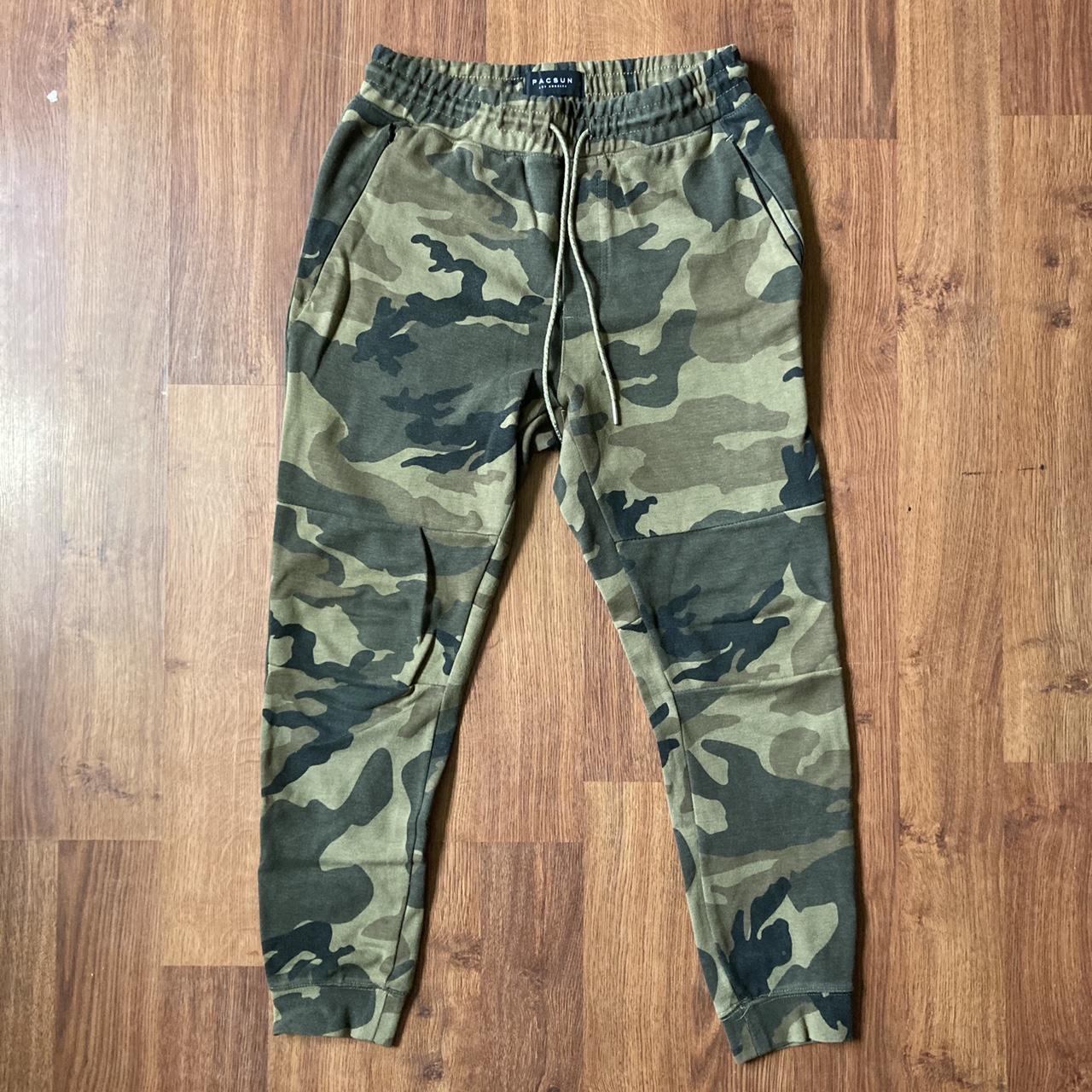 pacsun camo joggers