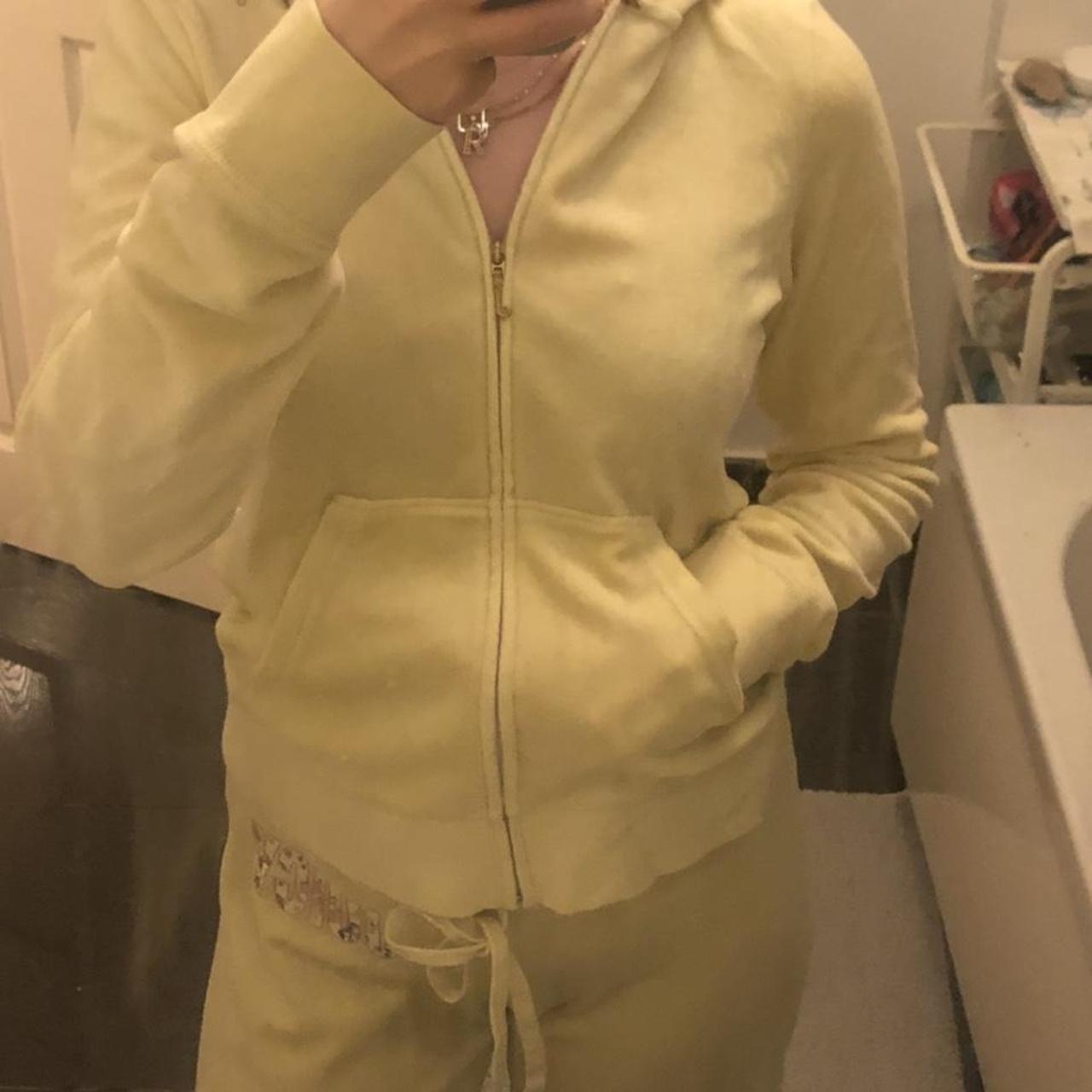 yellow juicy couture tracksuit