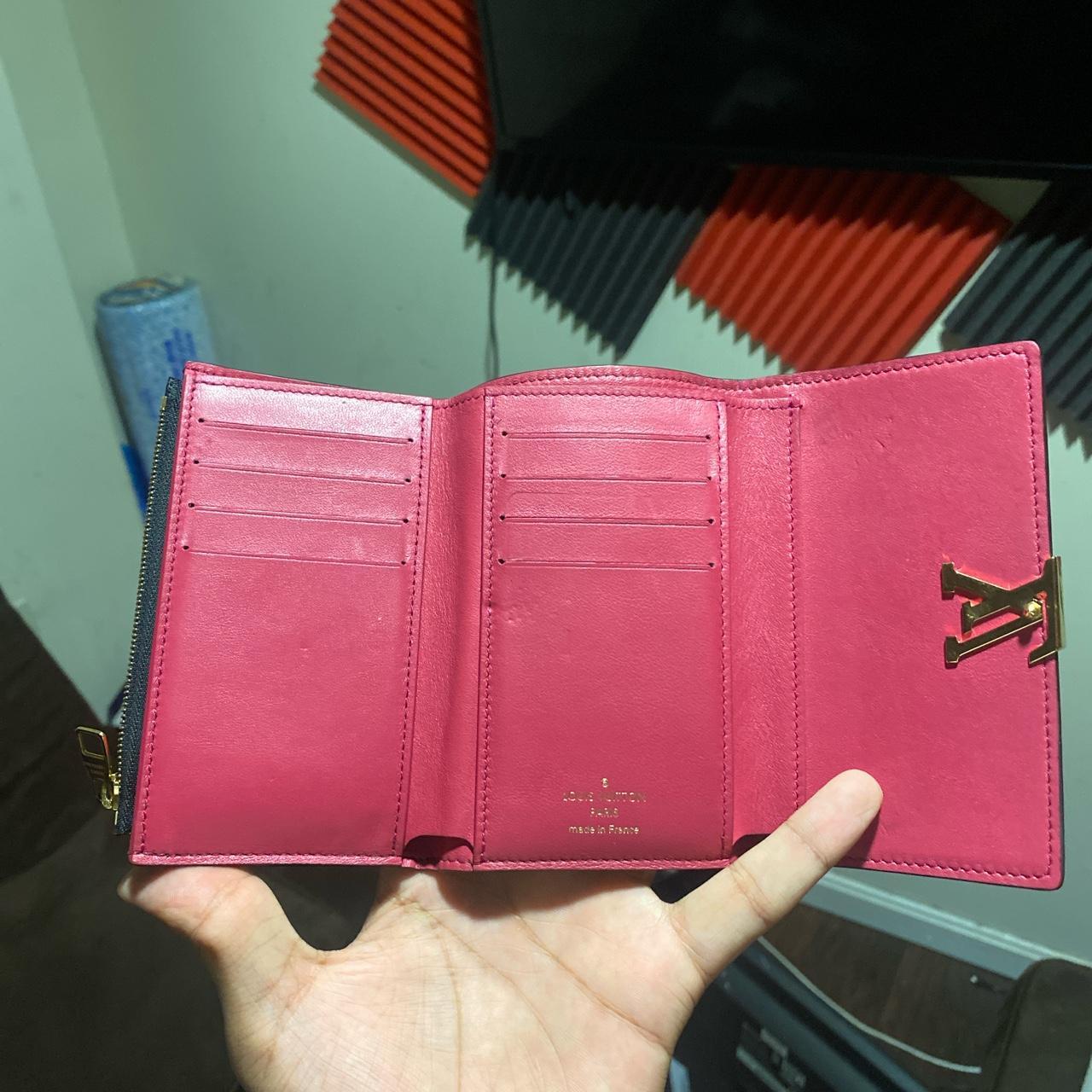 Louis Vuitton® Capucines Compact Wallet Black Pink. Size  Louis vuitton  capucines, Louis vuitton store, Compact wallets