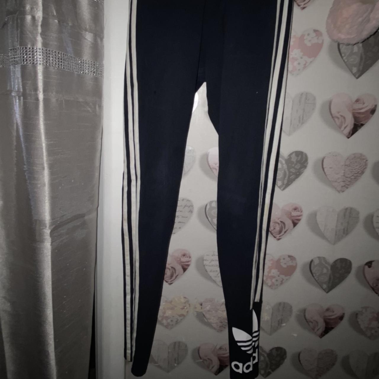 Adidas hole leggings hotsell