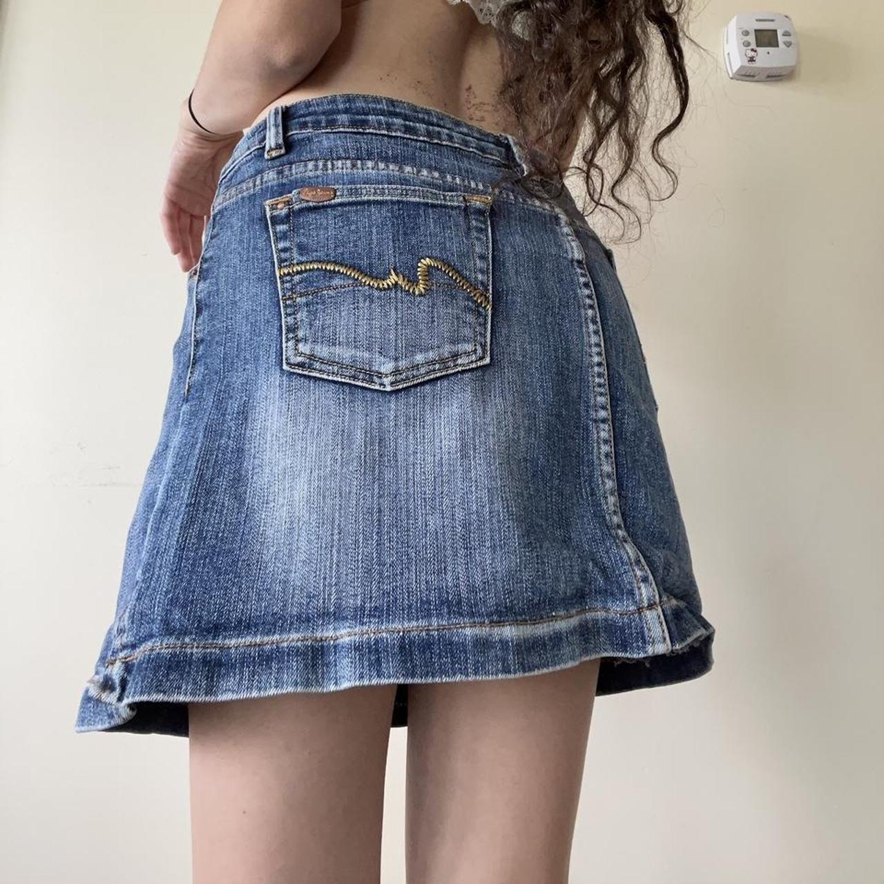 90s pepe jeans classic denim mini skirt🍒 OBSESSED... - Depop