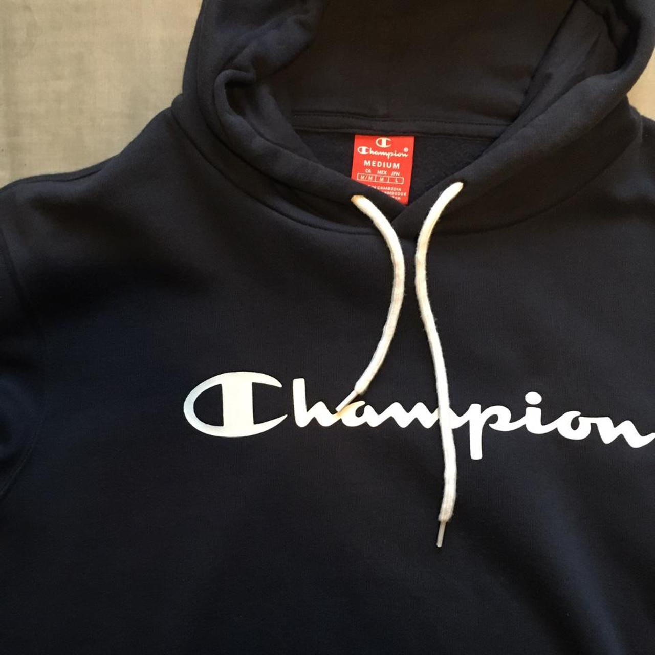 champion hoodie jumper