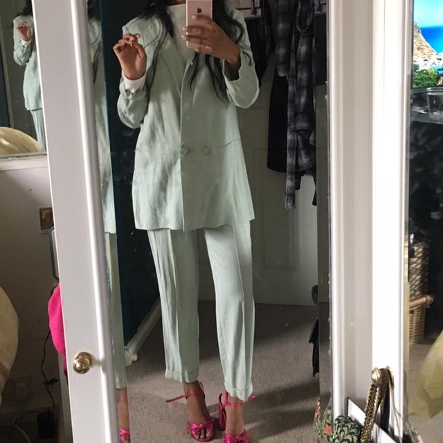 primark green suit