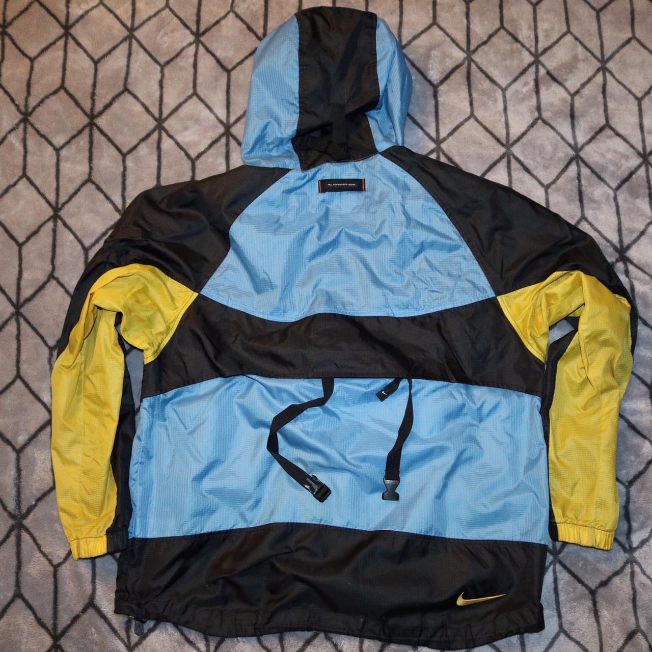90's vintage Nike ACG lightweight packable jacket in... - Depop