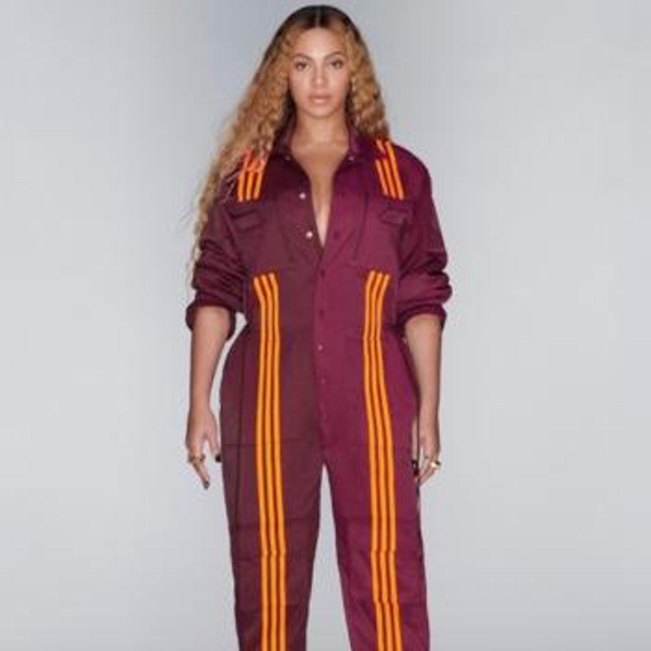 Adidas burgundy jumpsuit online