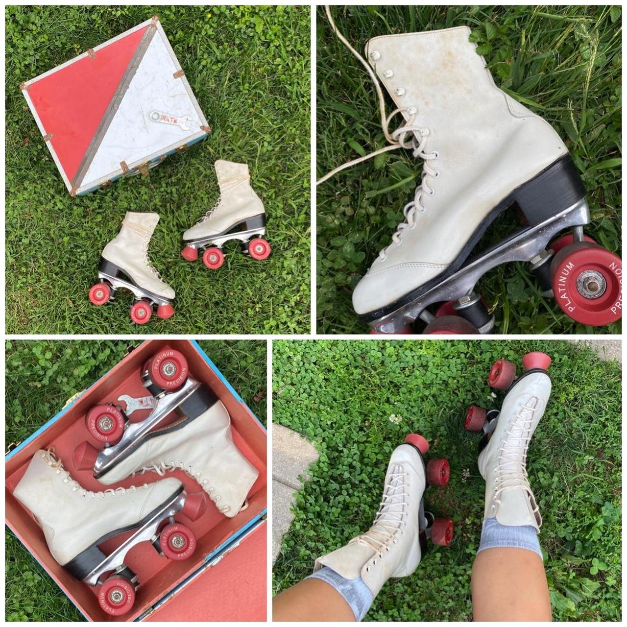 vintage 1960s roller skates with original case 🛼 can... Depop